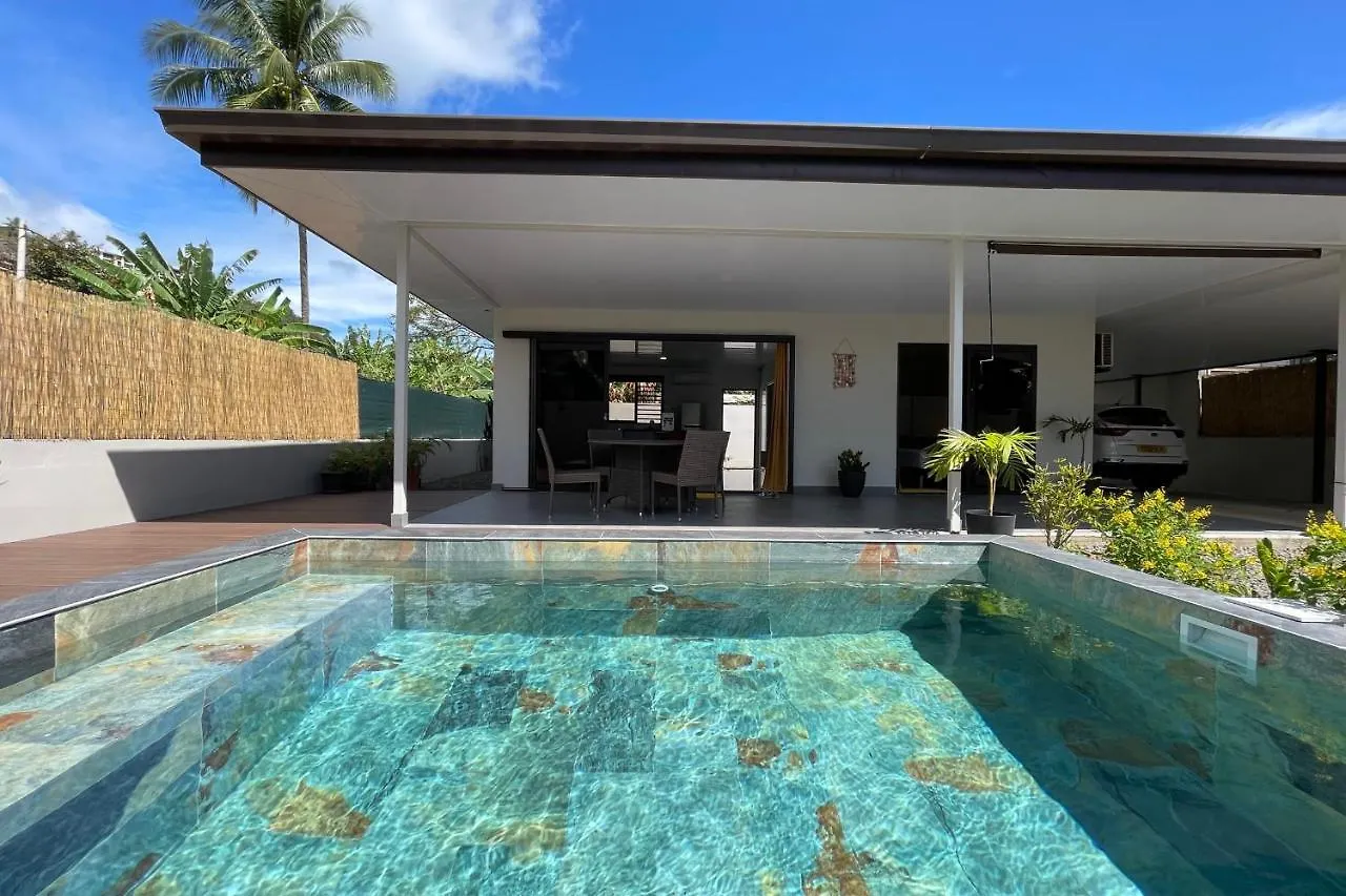 Muna House And Private Pool - Ac - Optic Fiber Wi-Fi - 3 Pers Punaauia  Polynésie française