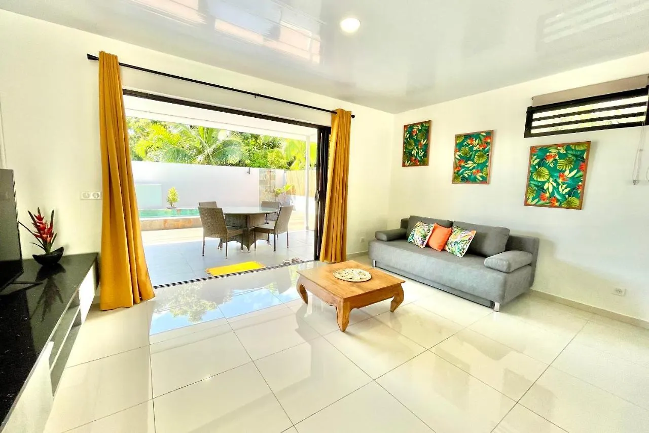 Muna House And Private Pool - Ac - Optic Fiber Wi-Fi - 3 Pers Punaauia  Hébergement de vacances