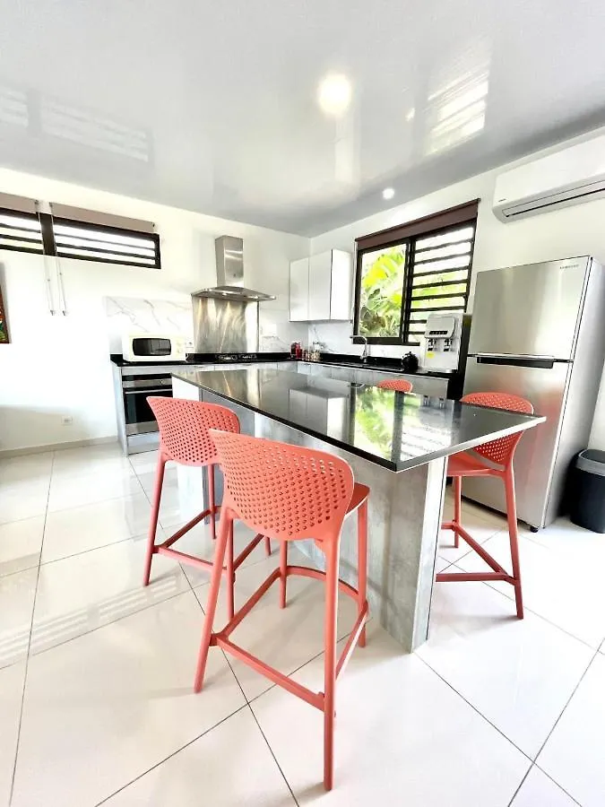 Muna House And Private Pool - Ac - Optic Fiber Wi-Fi - 3 Pers Punaauia