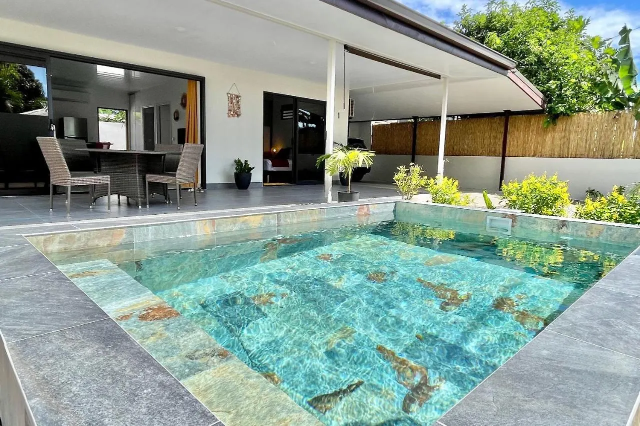 Hébergement de vacances Muna House And Private Pool - Ac - Optic Fiber Wi-Fi - 3 Pers Punaauia  Polynésie française