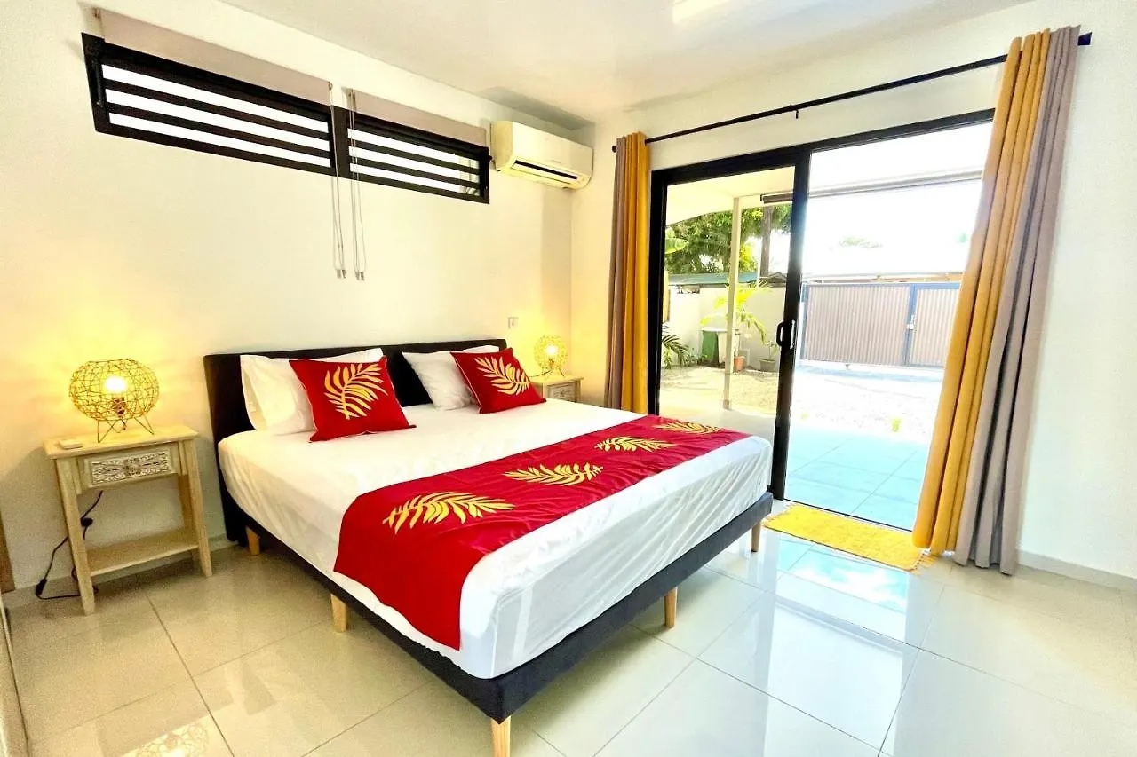 Hébergement de vacances Muna House And Private Pool - Ac - Optic Fiber Wi-Fi - 3 Pers Punaauia